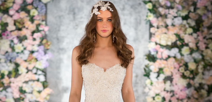Martina Liana 516  - Available at Bella Bridal Gallery www.bellabridal.com