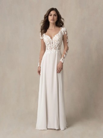 Allure Bridals Bluebell #4 Ivory thumbnail