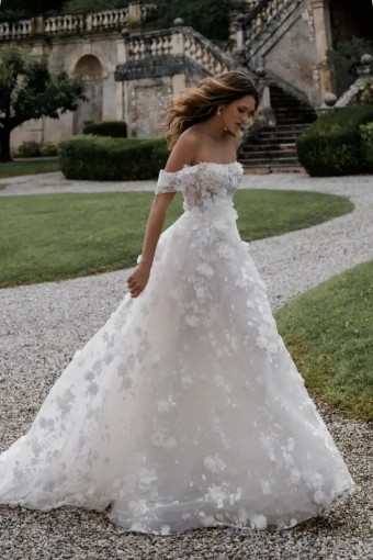 Allure Bridals E509 #2 Ivory thumbnail