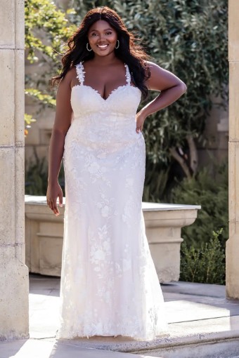 Allure Bridals Style #A1112L #0 Ivory thumbnail