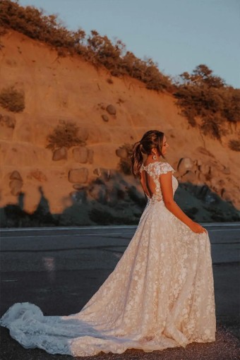 Essense of Australia Style #3487 #0 Ivory thumbnail