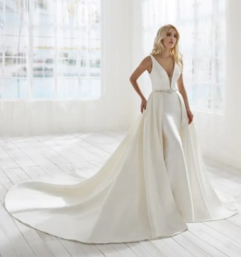 Randy Fenoli Brooklyn Skirt #0 Ivory thumbnail