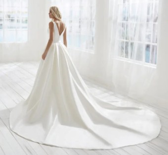 Randy Fenoli Brooklyn Skirt #1 Ivory thumbnail
